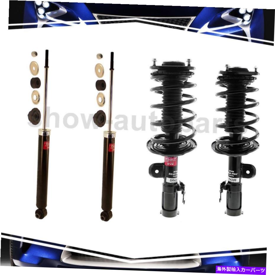 サスペンション Kybフロントリア4xショックサスペンションストラット＆コイルスプリングアセンブリトヨタプリウス KYB Front Rear 4X Shock Suspension Strut & Coil Spring Assembly For Toyota Prius【並行輸入品】｜Us Custom Parts Shop USDM 154,715円