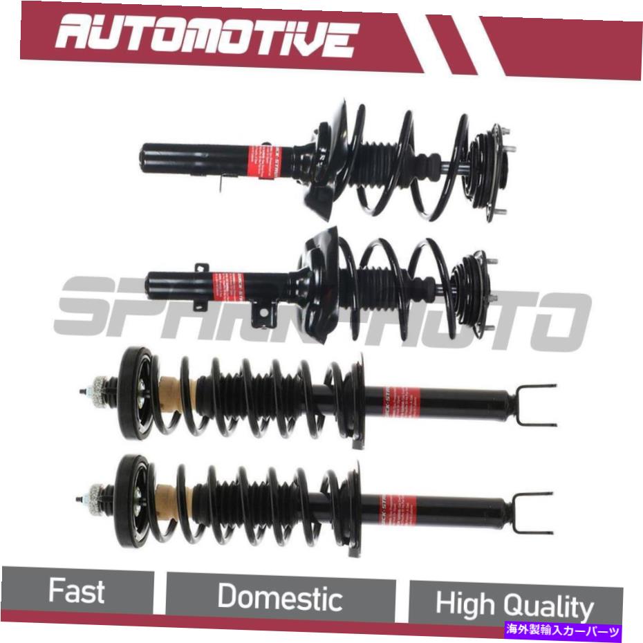 サスペンション 2013-2017 Honda Accord Front＆Lear Strut and Coil Spring Assembly For 2013-2017 Honda Accord Front & Rear Strut and Coil Spring Assembly【並行輸入品】｜Us Custom Parts Shop USDM