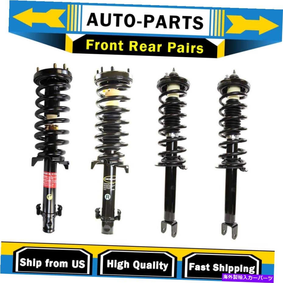 サスペンション 4xストラットコイルスプリングキットフロントリアモン08-12、ホンダ、アコード、L4 2.4L-Z112 4X Strut Coil Spring Kit Front Rear MON for 08-12,Honda,Accord,L4 2.4L-Z112【並行輸入品】｜Us Custom Parts Shop USDM