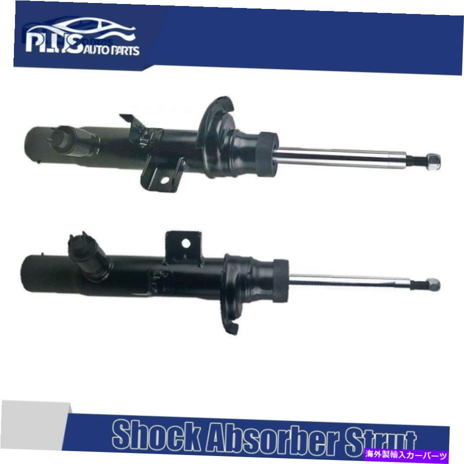 サスペンション 2011-2017 BMW X3 F25 F26フロント左+右エアサスペンションショックストラットのペア Pair For 2011-2017 BMW X3 F25 F26 Front Left+Right Air Suspension Shock Strut【並行輸入品】