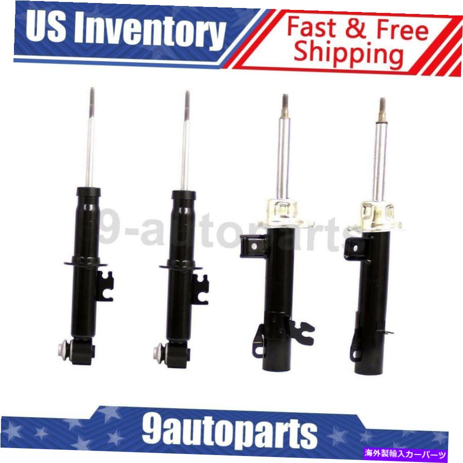 サスペンション 2009-2017ミニクーパーのモンローサスペンションストラットフロント&リアセット4 Monroe Suspension Strut Front & Rear Set of 4 For 2009-2017 Mini Cooper【並行輸入品】|Us Custom Parts Shop USDM