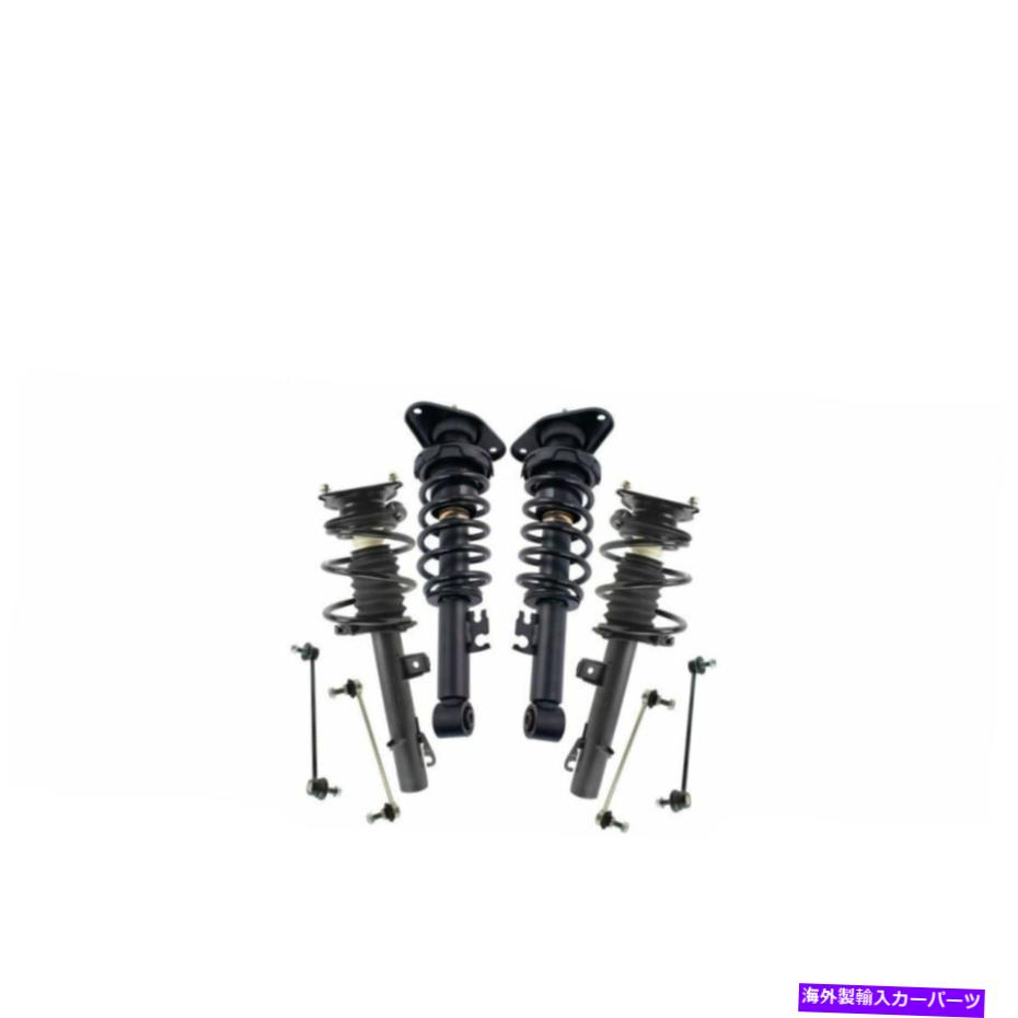 サスペンション ミニ用のフロントリアクルーストラットスプリングアセンブリショックスウェイリンク8PCキット Front Rear Complete Strut Spring Assembly Shock Sway Link 8pc Kit For Mini【並行輸入品】