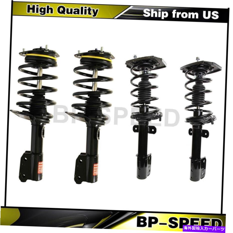 サスペンション ポンティアックグランプリ2008-2008 4 xフロントリアストラットとコイルスプリングアセンブリ Fits Pontiac Grand Prix 2008-2008 4 X Front RearStrut and Coil Spring Assy【並行輸入品】｜Us Custom Parts Shop USDM 145,970円