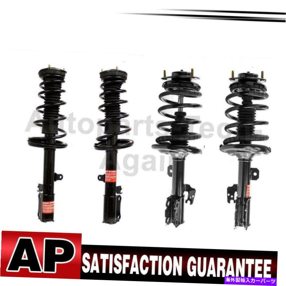サスペンション モンローストラットとコイルスプリングアセンブリ。 Lexus ES350 2007-2009の4のリアフロントセット Monroe Strut and Coil Spring Assy. Rear Front Set Of 4 For Lexus ES350 2007-2009【並行輸入品】