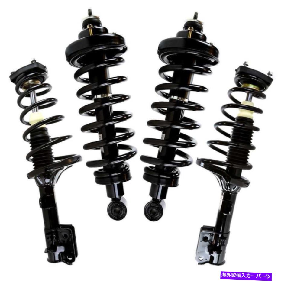 サスペンション 2005-2009 2010年KiaSportage 2005-2009 Tucson Front and Rear Complete Strut For 2005-2009 2010 Kia Sportage 2005-2009 Tucson Front and Rear Complete Strut【並行輸入品】