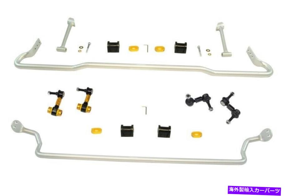 サスペンション ホワイトライン22mmフロントとリアの調整可能なスウェイバーキットインプレッサWRX 08-10 Whiteline 22mm Front and Rear Adjustable Sway Bars kit For Impreza WRX 08-10【並行輸入品】 153,120円