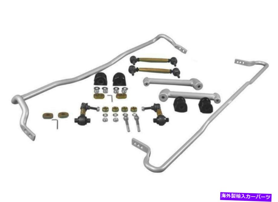 サスペンション ホワイトライン22mmフロント＆13+ BRZ / FR-S用の16mmリアスウェイバーキット Whiteline 22mm Front & 16mm Rear Swaybar Kit for 13+ BRZ / FR-S【並行輸入品】