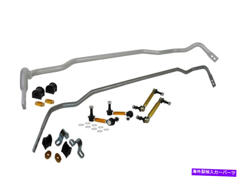 サスペンション Kia Stingerのホワイトライン18-19（GT/GT1/GT2/GT2を含む）フロント＆リアスウェイバー用 Whiteline 18-19 for Kia Stinger (Incl. GT/GT1/GT2/Premium) Front & Rear Swaybar【並行輸入品】