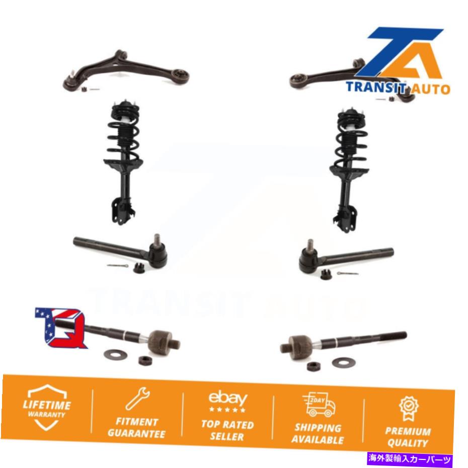 サスペンション フロントコントロールアームと完全な衝撃タイロッドリンクスウェイバーキット(10pc)の Front Control Arms And Complete Shock Tie Rods Link Sway Bar Kit (10Pc) For【並行輸入品】|Us Custom Parts Shop USDM