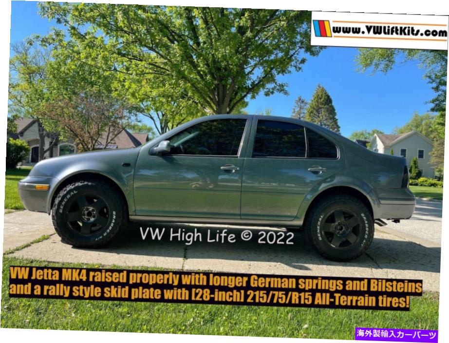 サスペンション VW MK4 Jettaのリフトキット1999-2005ゴルフGTI 1999-2006ビルシュタインサスペンションMKIV Lift Kit for VW MK4 Jetta 1999-2005 Golf GTI 1999-2006 Bilstein Suspension MKIV【並行輸入品】