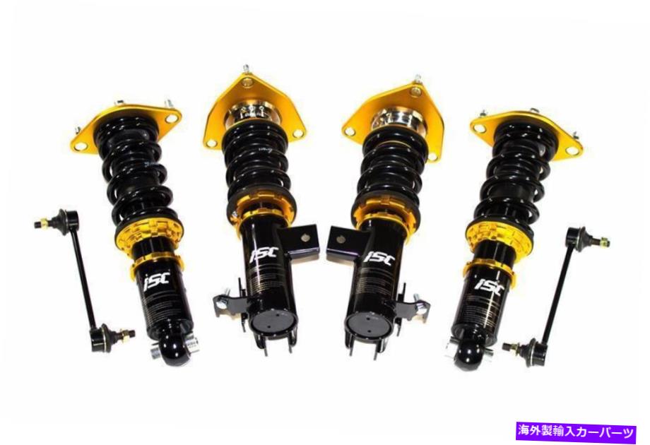 サスペンション 2001-2012 Ford Escape ISC Suspension N1 Coilovers System for 2008-14 Subaru Impreza STI【並行輸入品】