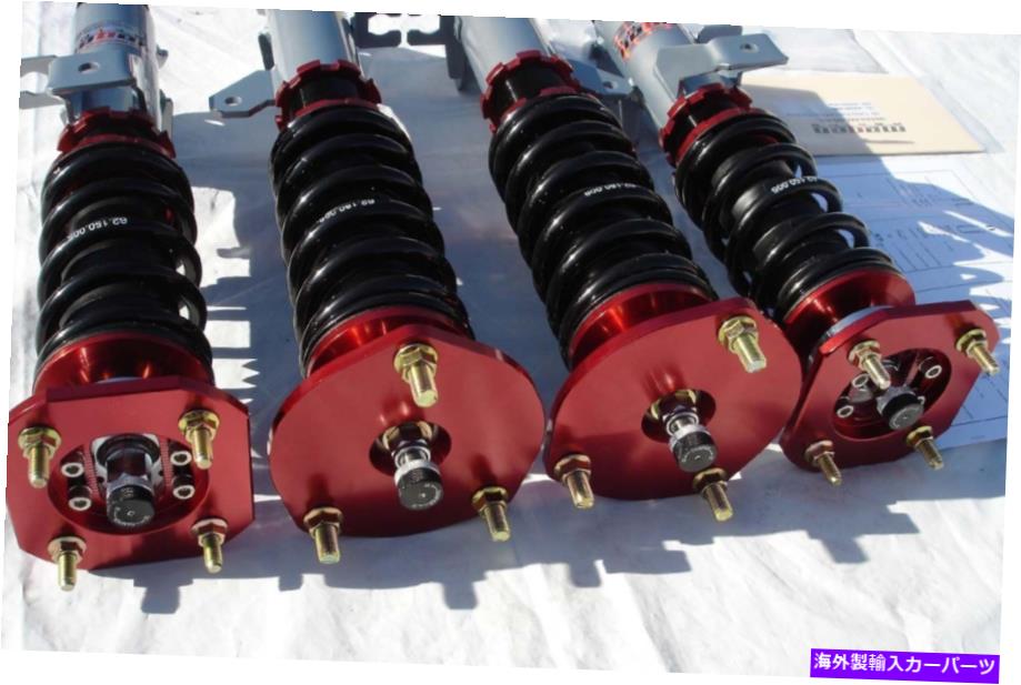 サスペンション MR2 MR2のミーガンストリートコイルオーバーダンパーサスペンション90-95 32way w/ camberプレート MEGAN Street Coilover Damper Suspension for MR2 MR-2 90-95 32way w/ Camber Plate【並行輸入品】｜Us Custom Parts Shop USDM