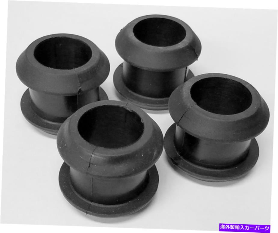 サスペンション ショック上のコイル用の交換ラバーブッシングサスペンション2ペア4ピース Replacement Rubber Bushing for Coil Over Shocks Suspension 2 Pair 4 Pieces【並行輸入品】