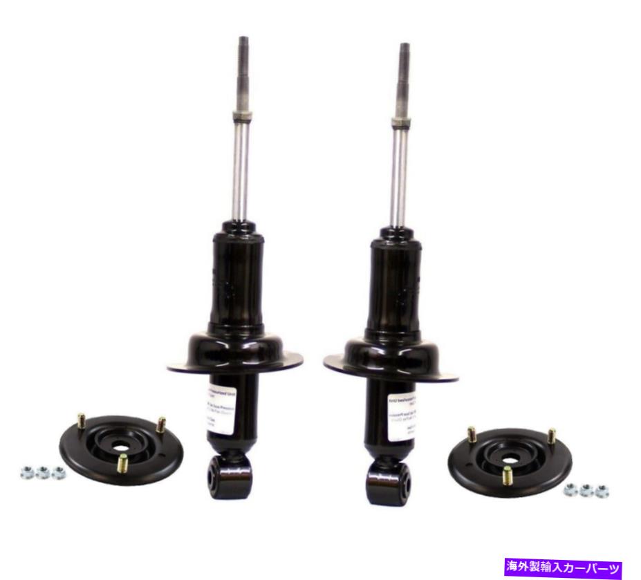 サスペンション エアサスペンションヘルヘルスプリングスプリング-4wdエアリフト89396 Monroe Front Left & Right Struts & Mounting Kits For Nissan Armada Titan S LE XE【並行輸入品】