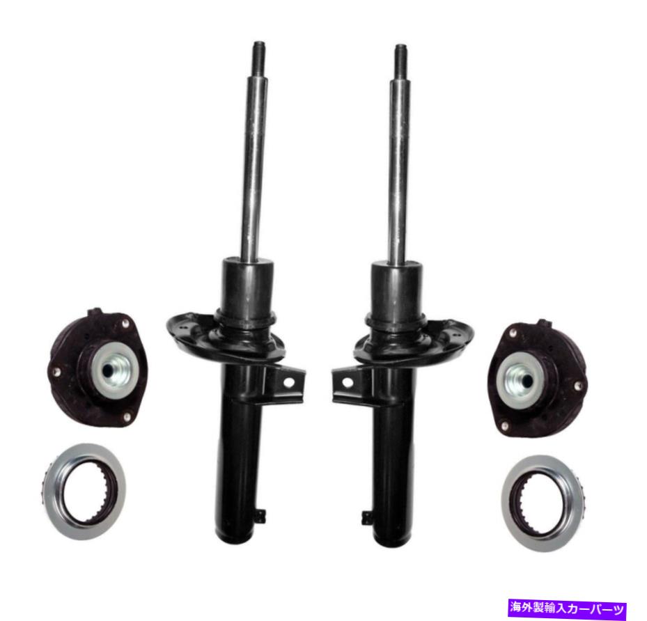 サスペンション rr Monroe Front Left and Right Struts & Mounting Kits For Audi A3 Quattro【並行輸入品】