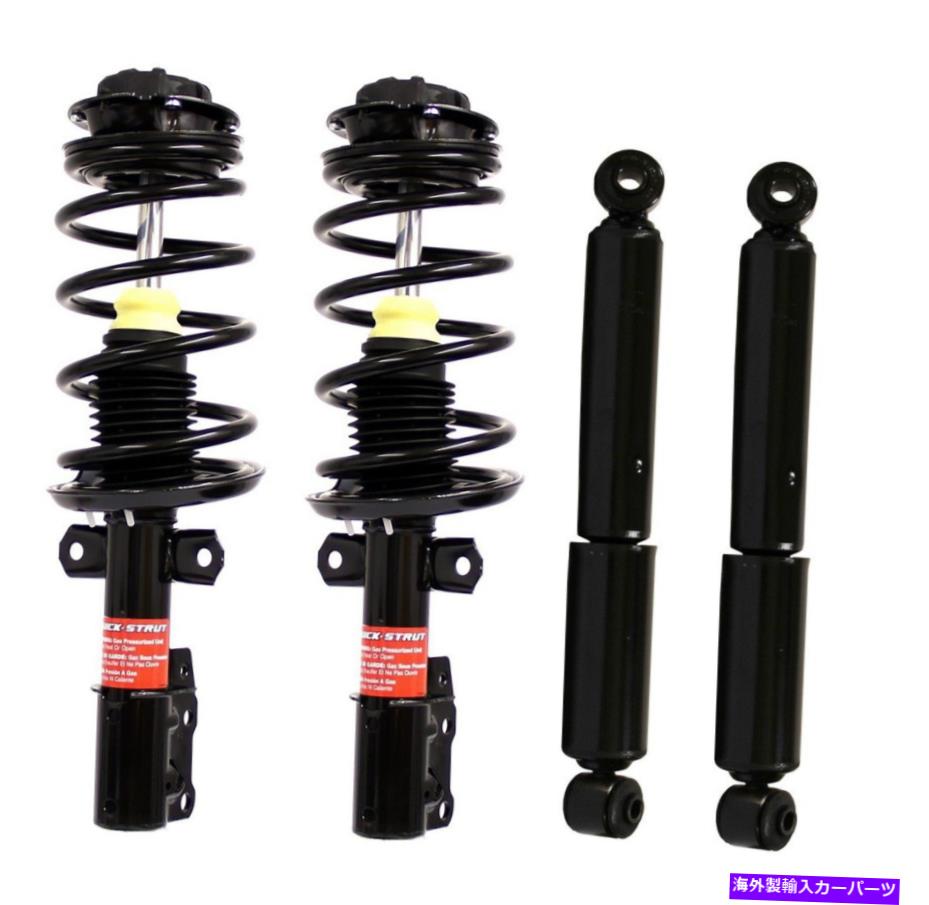 サスペンション Firestone 2600 Monroe Front Struts Coil Springs & Rear Shocks Kit For Saturn Ion 1 2 3 03-07【並行輸入品】