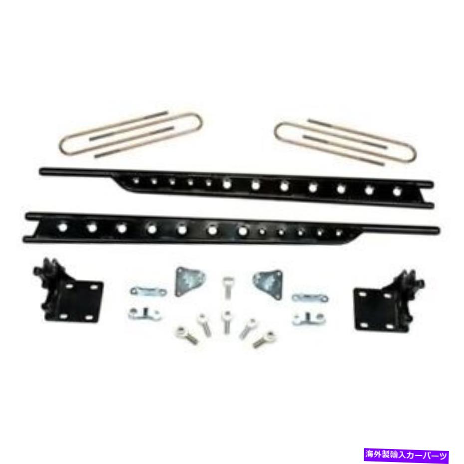 サスペンション アイコンビークルアイコンビークルダイナミクストラック64038 Fabtech Rear Adjustable Traction Bars【並行輸入品】
