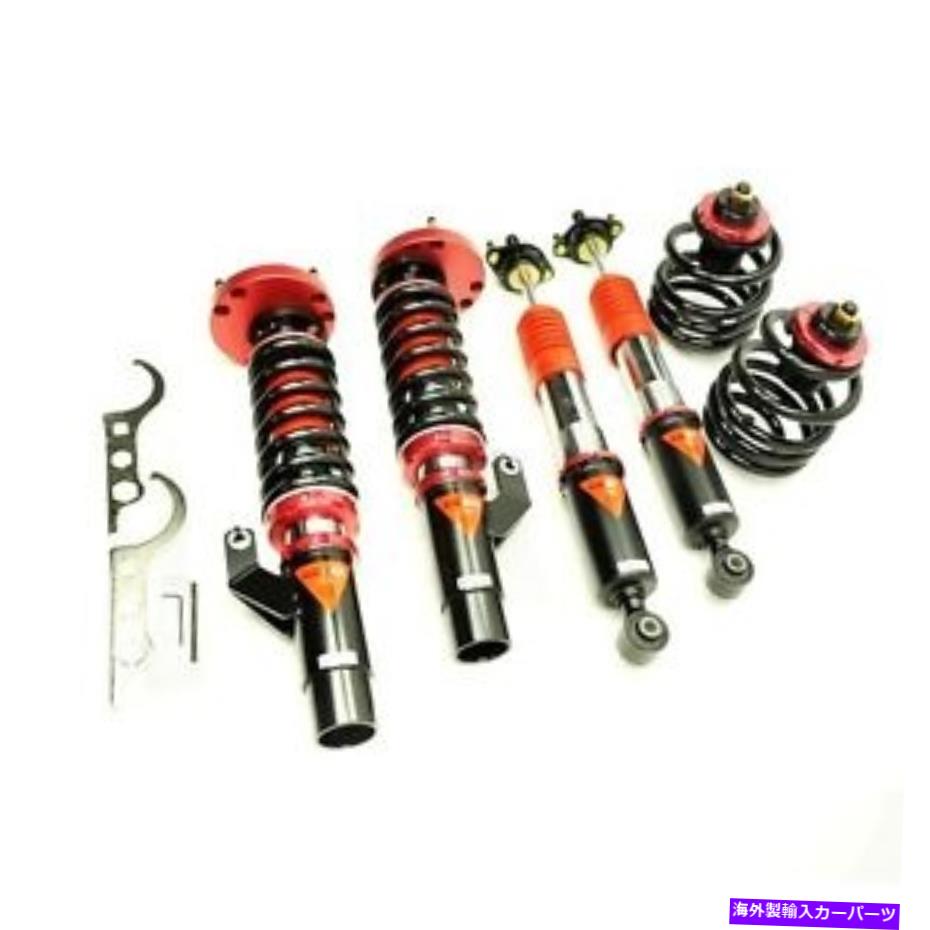 サスペンション Godspeed GSP MaxxコイルバーズBMW E46 M3 00-06の低下サスペンションキット Godspeed GSP Maxx Coilovers Lowering Suspension Kit for BMW E46 M3 00-06 New【並行輸入品】