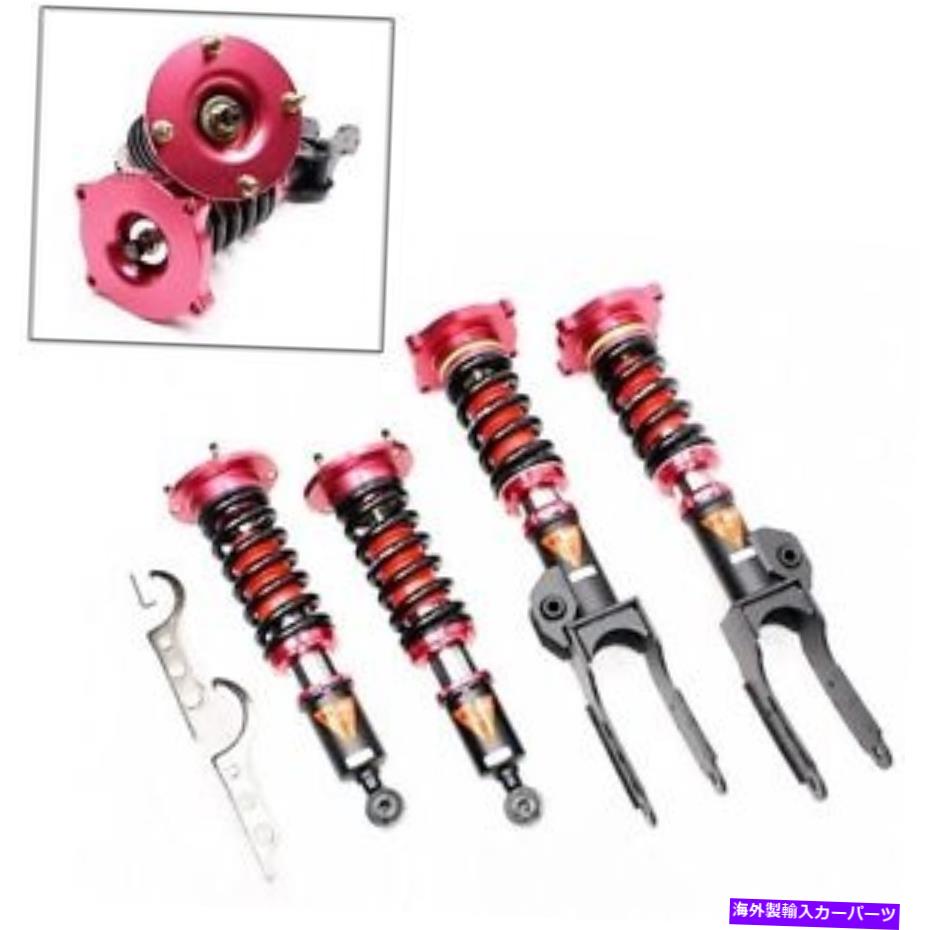 サスペンション Godspeed Maxxダンパーコイルオーバーサスペンションキットフィットポルシェカイエン02-10 955 957 GODSPEED MAXX DAMPER COILOVER SUSPENSION KIT FIT PORSCHE CAYENNE 02-10 955 957【並行輸入品】