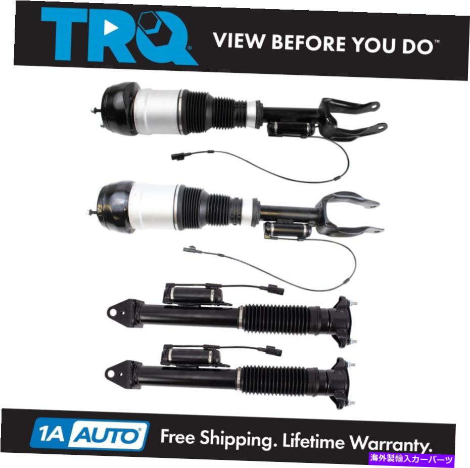 サスペンション TRQフロント＆リアエアショックは2012-2018メルセデスベンツGL MLに適合します TRQ Front & Rear Air Shocks Fits 2012-2018 Mercedes-Benz GL ML【並行輸入品】