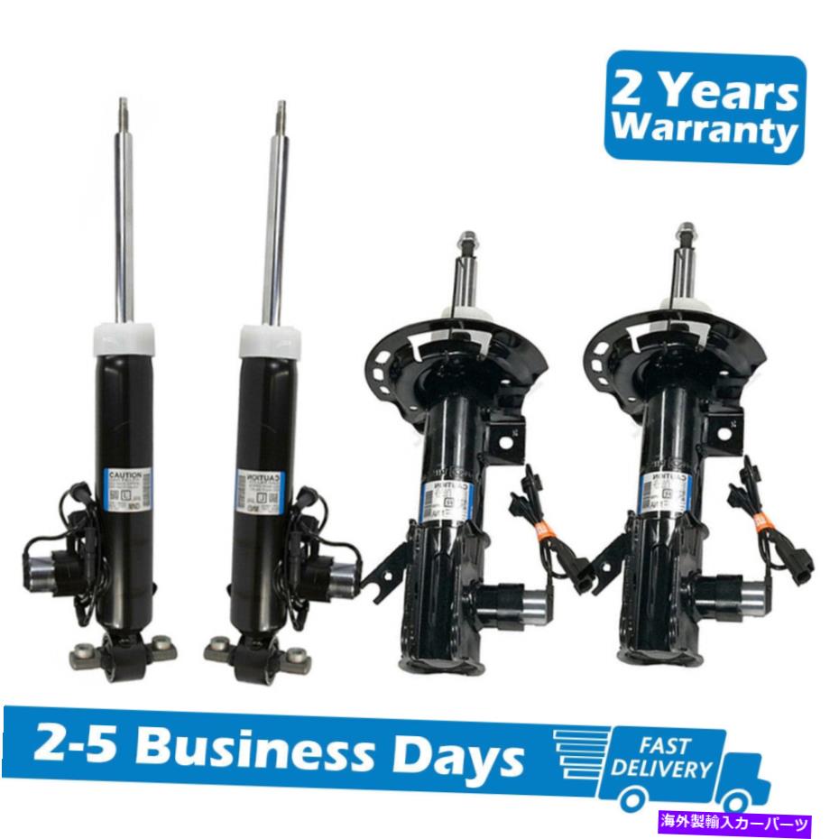 サスペンション リンカーンMKZ 2.0L 3.0L 3.7L電気ガスの4xフロントリアショックアブソーバー2013- 4x Front Rear Shock Absorbers For Lincoln MKZ 2.0L 3.0L 3.7L Electric Gas 2013-【並行輸入品】
