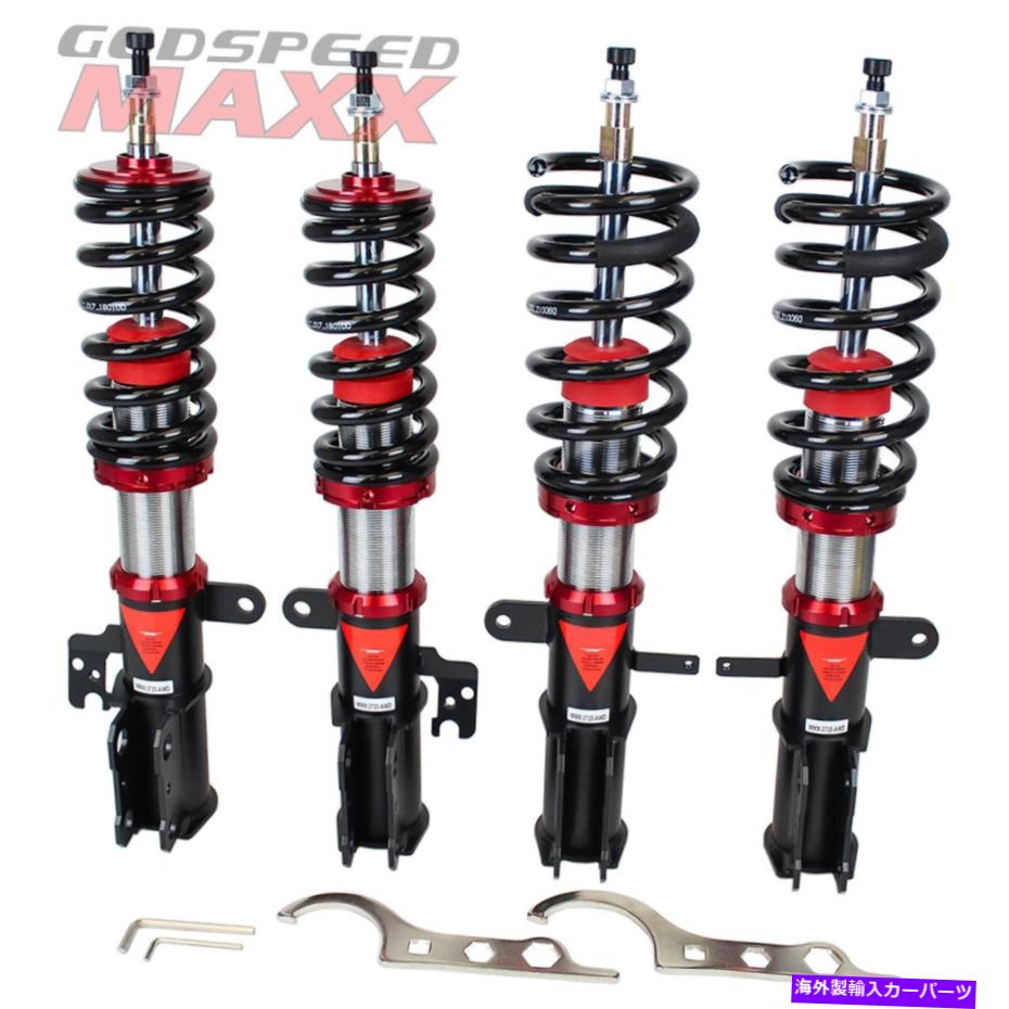 サスペンション Godspeed Maxxコイルオーバー下降キットadj。 Lexus RX AWD 04-07のサスペンション Godspeed MAXX Coilovers Lowering Kit Adj. Suspension for LEXUS RX AWD 04-07【並行輸入品】