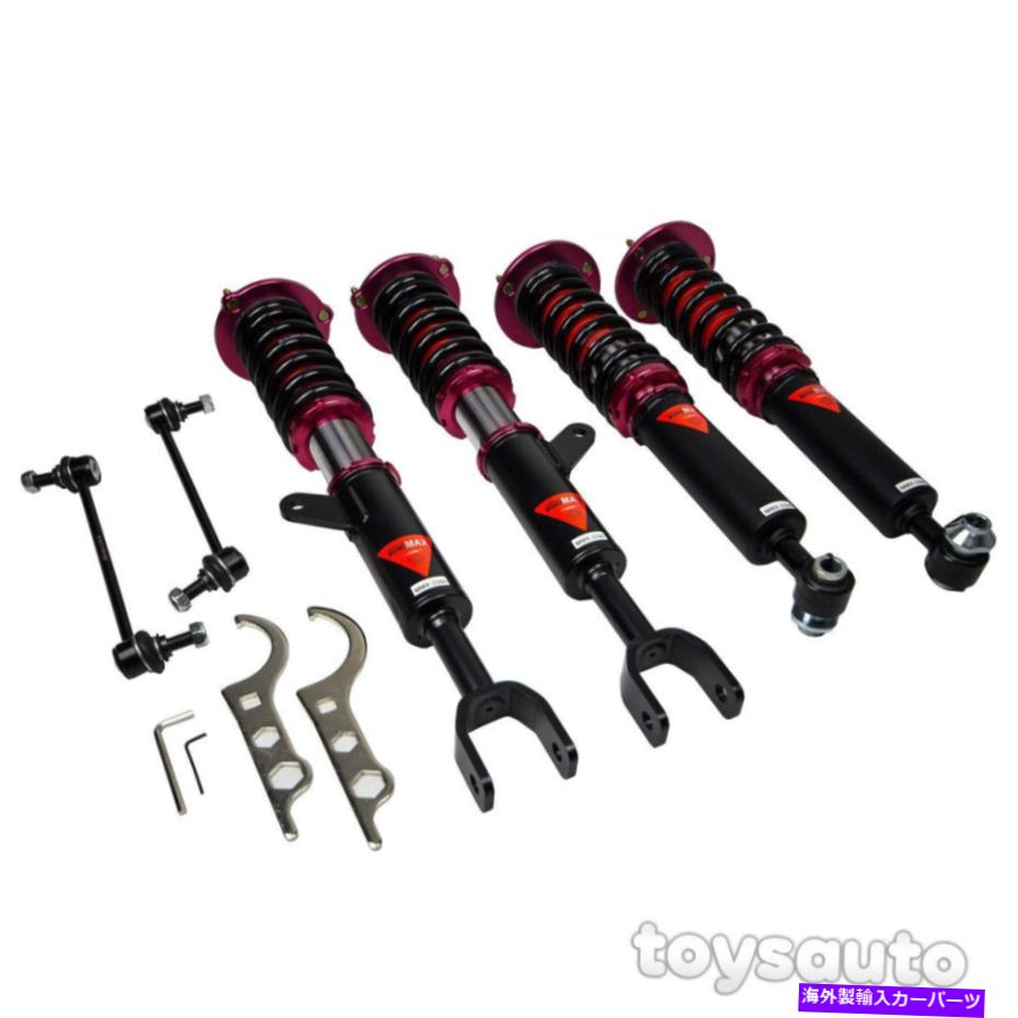 サスペンション Godspeed Damper Suspension Coilover Maxx for BMW F10 11-16 RWD *40way 14/8kg Godspeed Damper Suspension Coilover MAXX for BMW F10 11-16 RWD *40way 14/8kg【並行輸入品】｜Us Custom Parts Shop USDM
