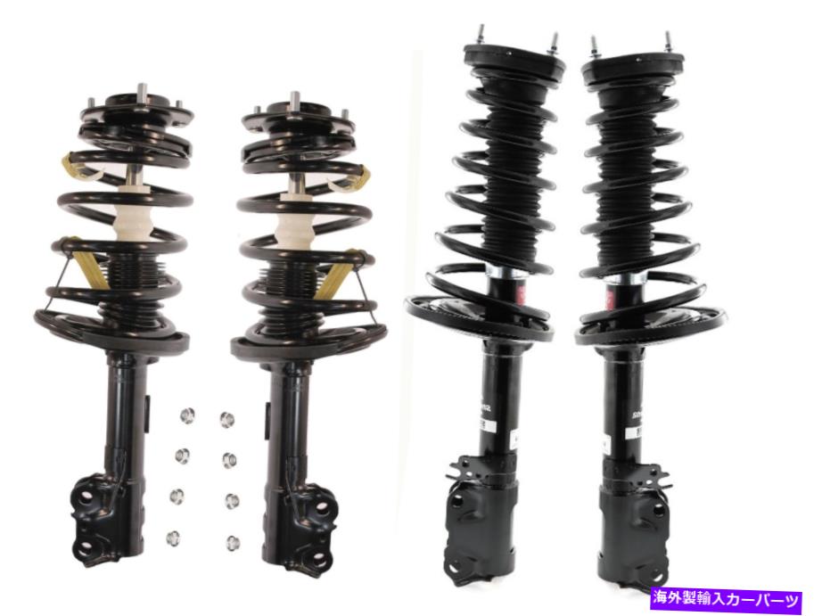 サスペンション bmw e38 KYB Front and Rear Suspension Strut & Coils Kit For Toyota Camry 2.5 L4 2010-11【並行輸入品】