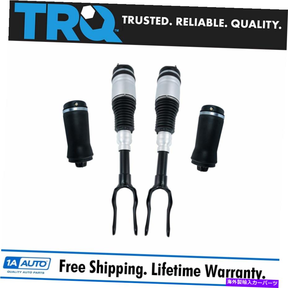 サスペンション 3PCS TRQ Front & Rear Air Shock & Spring Suspension Kit for Grand Cherokee Truck SUV【並行輸入品】