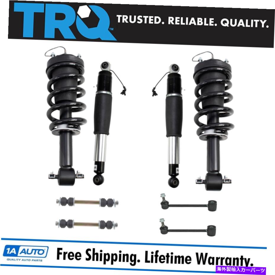 サスペンション 2xフロント左右ショックストラットbmw e60 e61 525 528i 530i 535i 545i 550i 2wd TRQ Suspension Kit Fits Cadillac Escalade Chevrolet Suburban Tahoe GMC Yukon【並行輸入品】