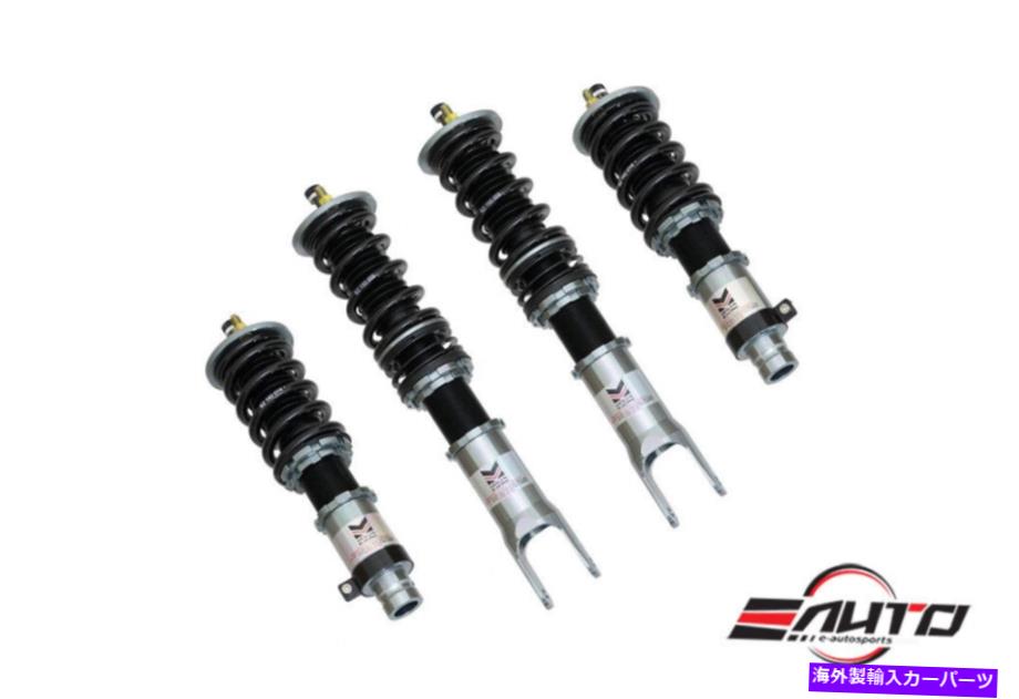 サスペンション 12 pcサスペンションキット1999-2002 MEGAN 32way Track Coilover Suspension Shock+Spring for Honda Civic EF9 88-91【並行輸入品】