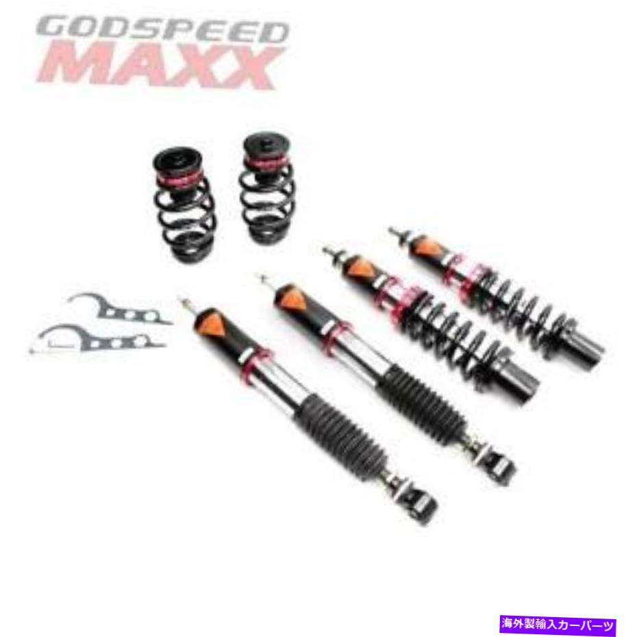 サスペンション フロント左右右右サスペンションストラットアセンブリ2xビルシュタインfor C30 2008-2013 Godspeed MAXX Coilovers Lowering Kit Adj. Suspension for Audi S4 8K 09-16【並行輸入品】