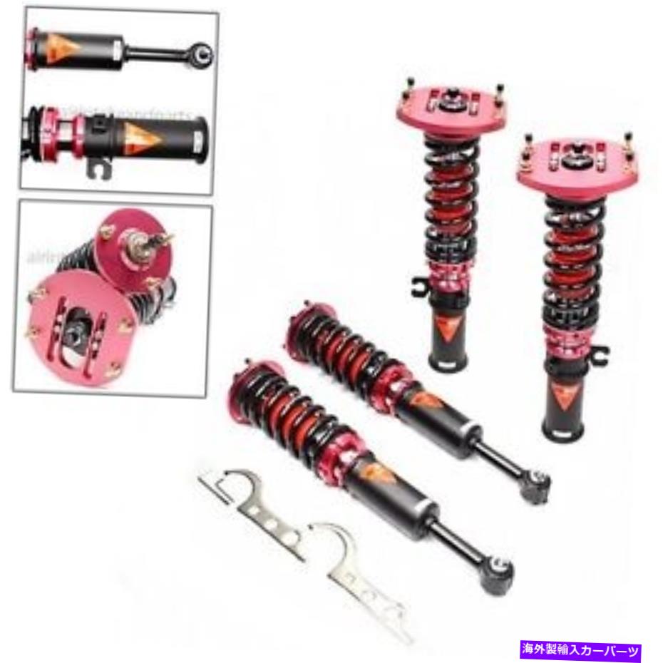 サスペンション ポルシェ1997-2004 2PCS GODSPEED MAXX COILOVER SUSPENSION DAMPER FIT 89-90 911 964 CARRERA 2 4 C2 C4【並行輸入品】