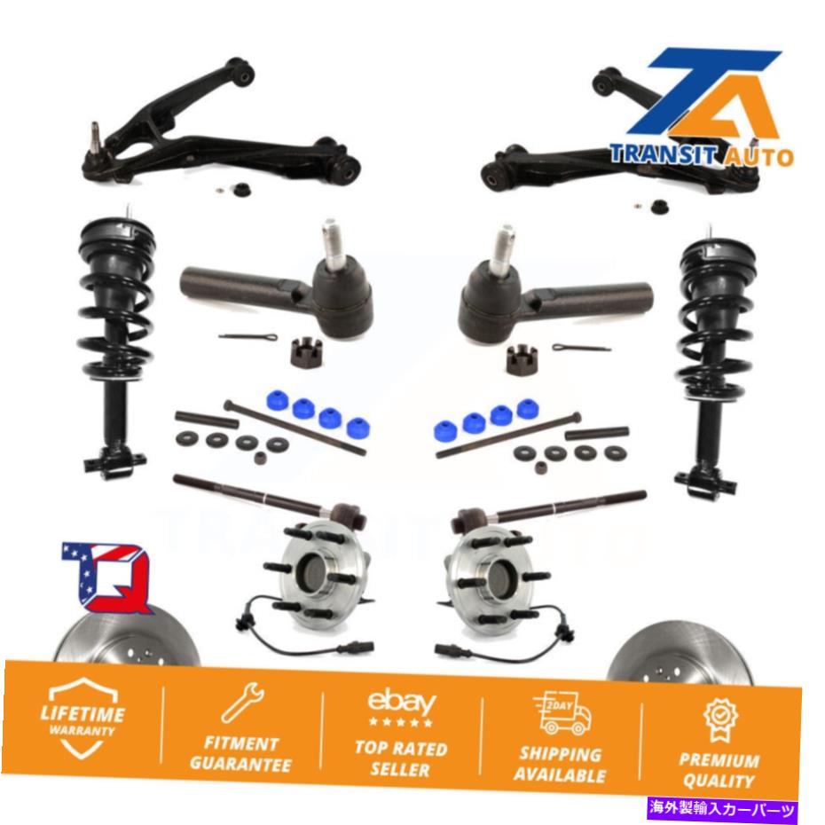 サスペンション シボレーGMC郊外のフロントローターブレーキパッドサスペンションキット（15pc） Front Rotors Brake Pads Bearing Suspension Kit (15Pc) For Chevrolet GMC Suburban【並行輸入品】｜Us Custom Parts Shop USDM