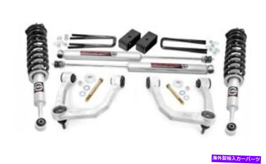 サスペンション ラフカントリー74231 3.5 "2005-22トヨタタコマw/n3ストラットボルトのリフトキット ROUGH COUNTRY 74231 3.5" LIFT KIT for 2005-22 TOYOTA TACOMA W/N3 STRUTS BOLT ON【並行輸入品】｜Us Custom Parts Shop USDM 197,010円