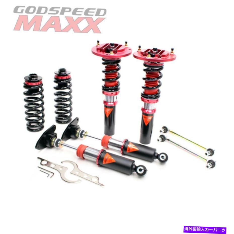 サスペンション Godspeed Maxxコイルオーバー228i 230i RWD用の低下キット調整可能なサスペンション... Godspeed MAXX Coilovers Lowering Kit Adjustable Suspension for 228i 230i RWD ...【並行輸入品】