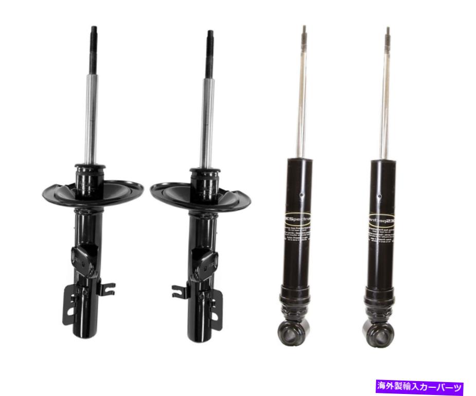 サスペンション フロント左右右右右右ストラット2x Monroe OESpectrum Strut Front and Rear Suspension Strut Kit For Ford Mercury AWD【並行輸入品】