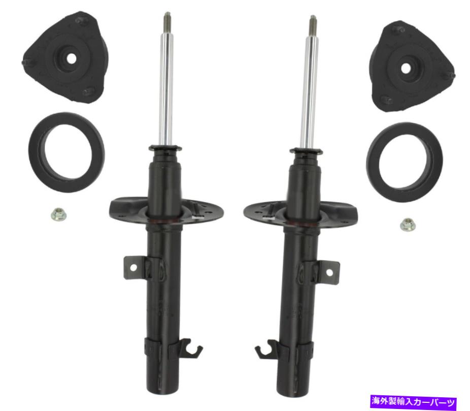 サスペンション サスペンションストラットサスペンションおよびスプリングdiyソリューションsho04587 KYB Front Suspension Struts and Mounts Kit For Ford Focus 2006-2007【並行輸入品】