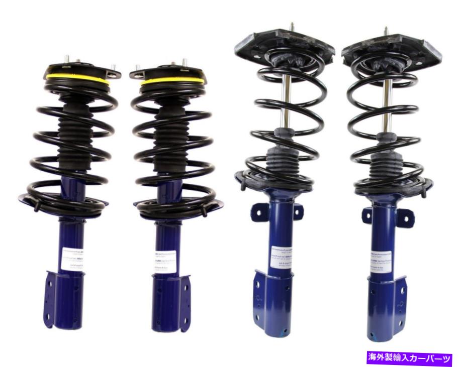 サスペンション 2ビルシュタインサスペンションストラットアセンブリ1997-2004 Monroe Econo-Matic Front and Rear Suspension Strut Kit For Chevy Impala 00-03【並行輸入品】