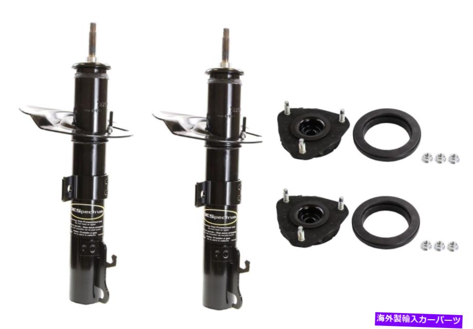 サスペンション BMW 37116864754 Monroe OESpectrum Front Suspension Struts & Mounts Kit for Ford Focus 2006-07【並行輸入品】