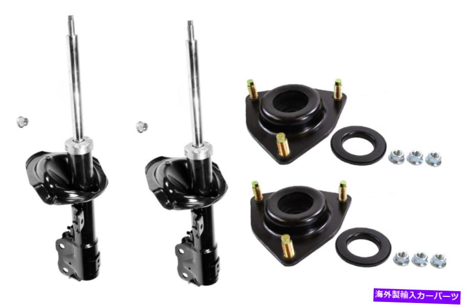 サスペンション 1997年年2003年年年のポンティアックフロント＆ストラットストラットコイルスプリング Monroe OESpectrum Front Suspension Strut & Mount Kit for Mitsubishi Lancer 08-11【並行輸入品】