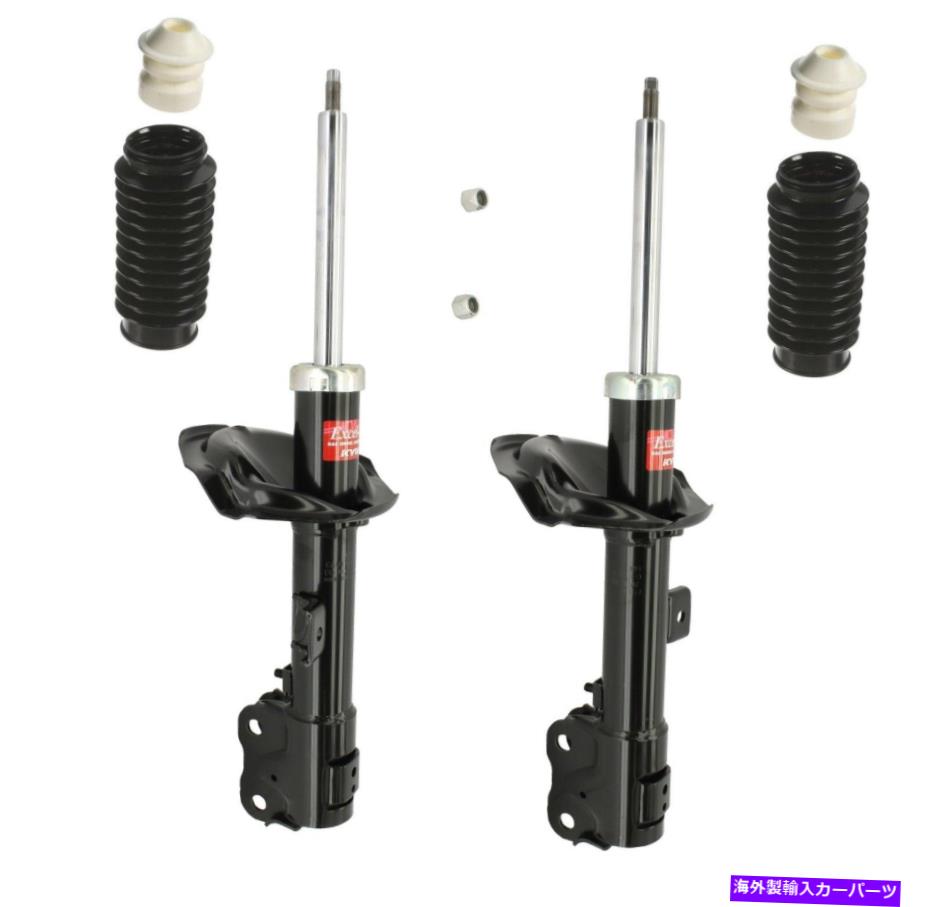サスペンション bmw m5 （e60） w/ edc KYB Front Suspension Struts and Bellows Kit For Mitsubishi Outlander SE LS 08-11【並行輸入品】 204,160円