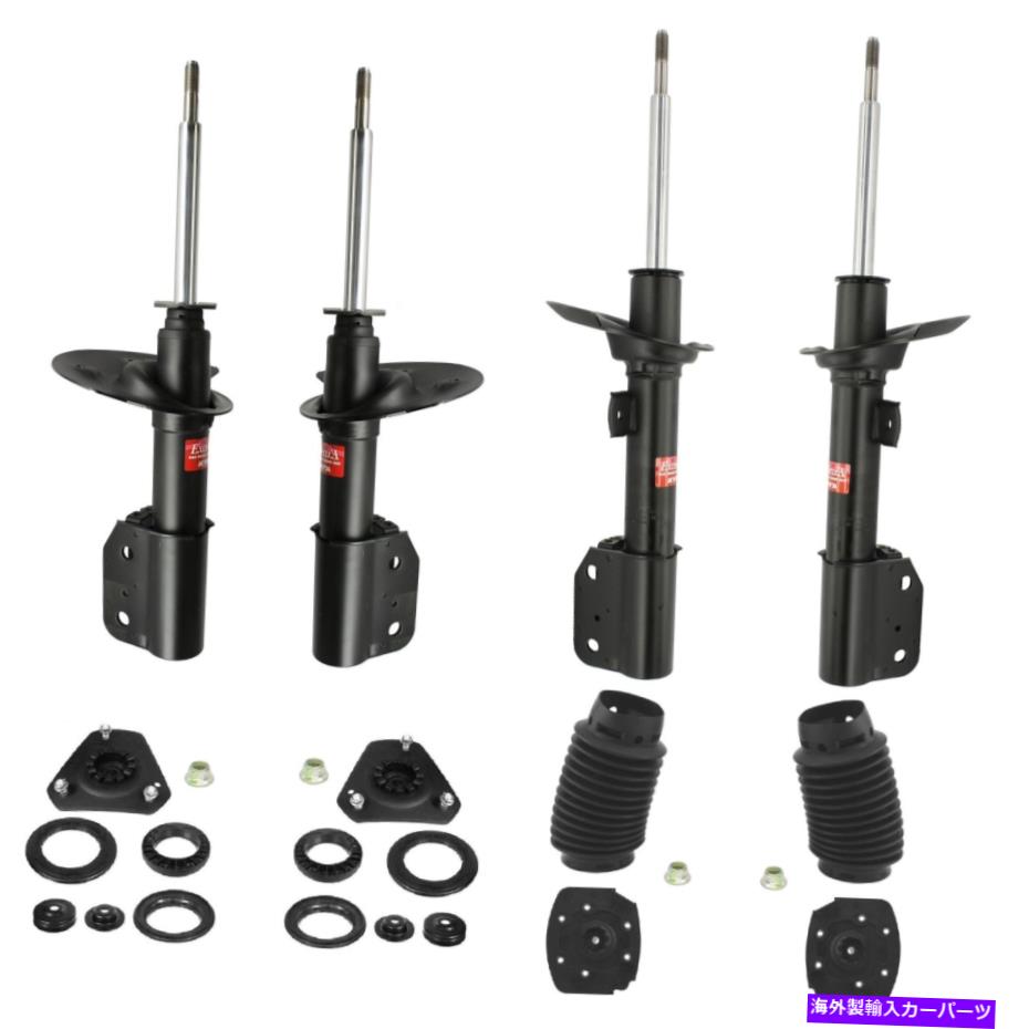 サスペンション 1998-1999 323i 2xサスペンションストラットアセンブリフロント前面右 KYB Front and Rear Suspension Struts and Mounts Kit For Chevy Impala 2004-2005【並行輸入品】