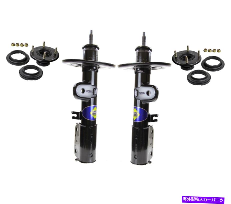 サスペンション 2ビルシュタインフロントフロントストラットのa3 Monroe Front Suspension Struts and Mounts Kit For Ford Explorer 2013-2017【並行輸入品】