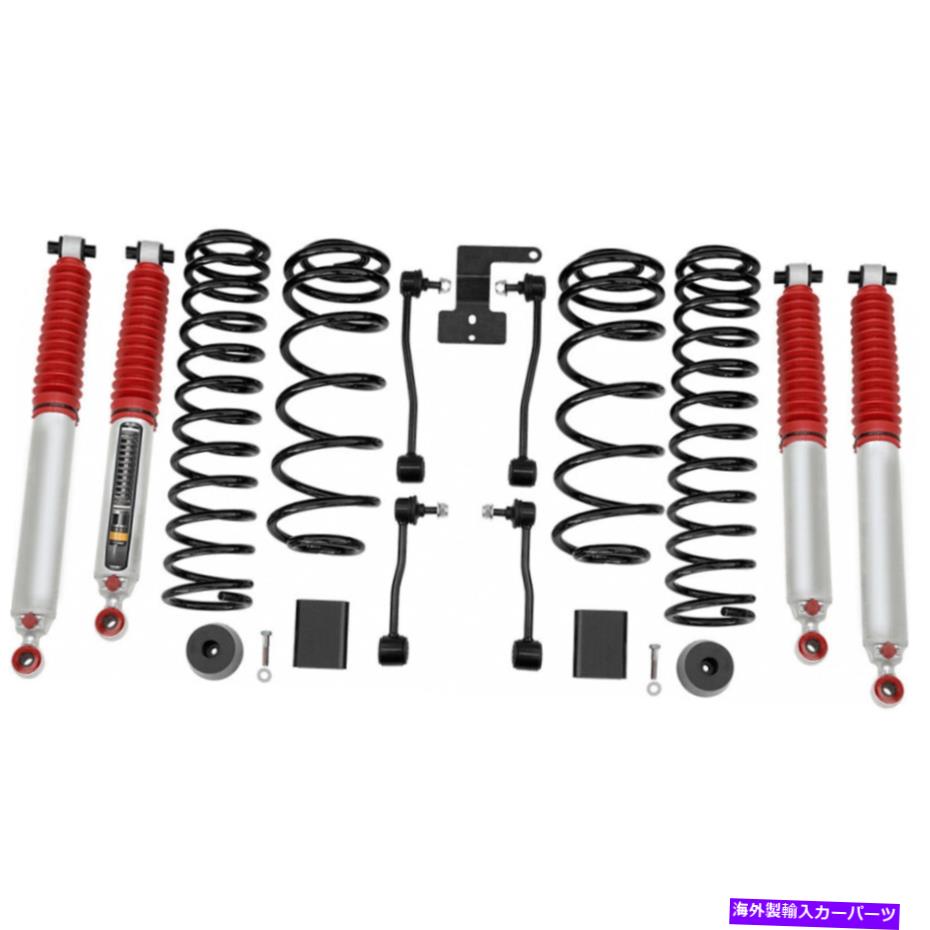 サスペンション 10ピースステアリングキットキット完全ボールジョイント Rancho Suspensions Lift Kit For Jeep Wrangler 2019 2 Boxes Unlimited Non-Rubicon【並行輸入品】