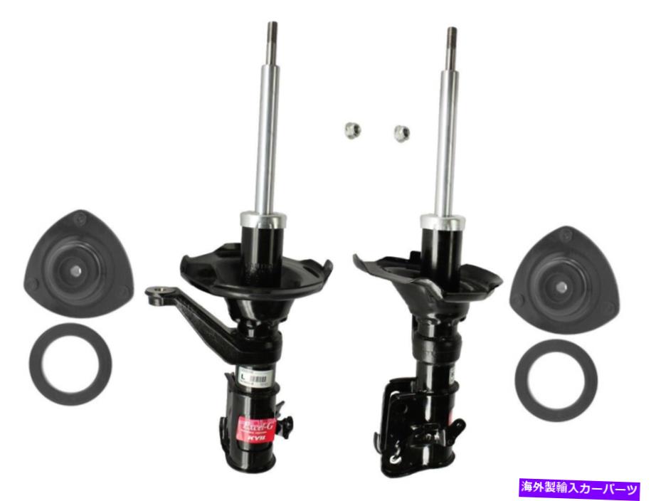 サスペンション ジープ84-01 KYB Front Suspension Struts & Mounts Kit For Honda Civic 2001-2001【並行輸入品】