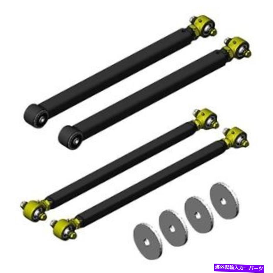 サスペンション フロントのの左下フロントコントロール -ドーマン524-243 For Jeep Grand Cherokee 99-04 Rear Adjustable Long Control Arm Kit【並行輸入品】
