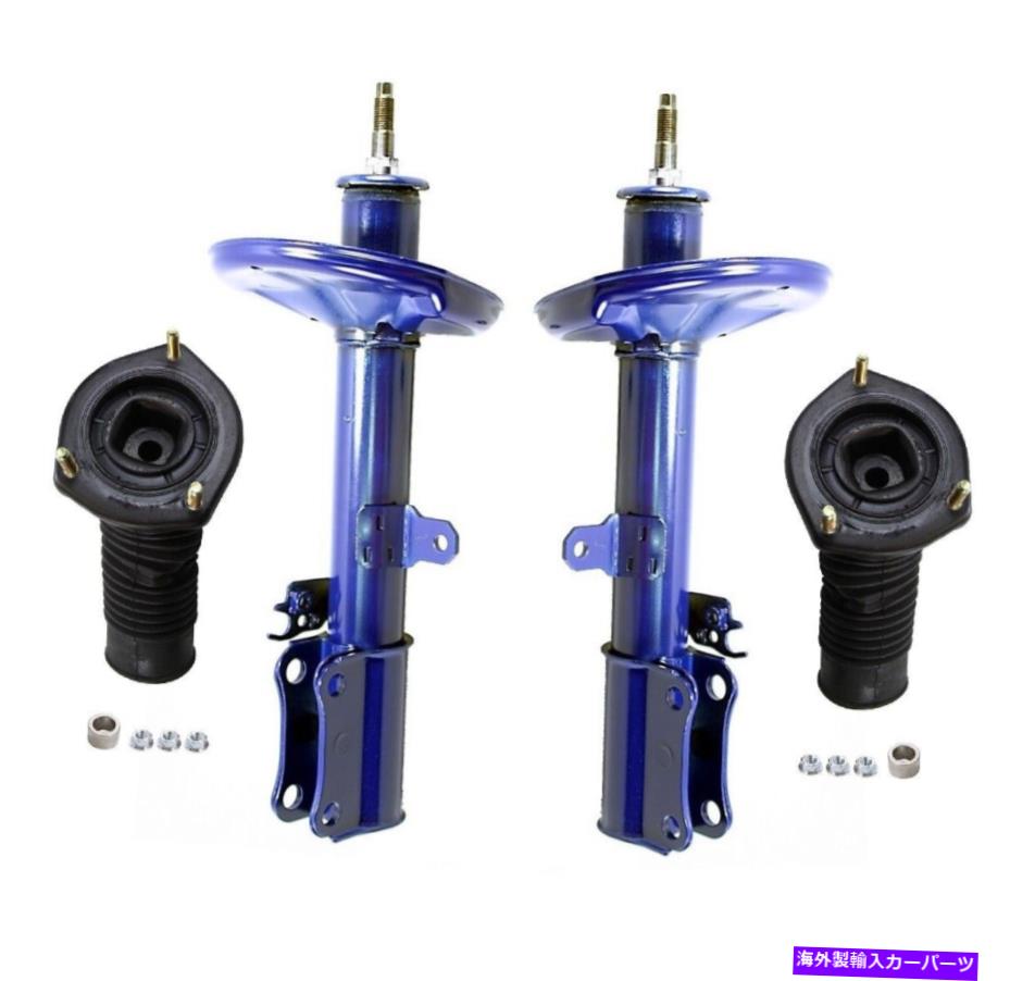 サスペンション ランチョリアセットランチョリアショックとクイックリフトロードrs5000x Monroe Rear Left & Right Suspension Struts & Mounts Kit For Lexus ES300 97-01【並行輸入品】