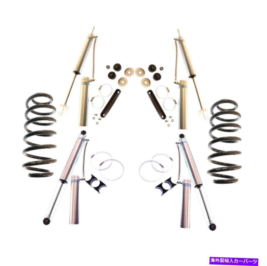 サスペンション ランチョははfjクルーザー2wd/4wd 07-14クイック+rs5000 Bilstein B8 5160 Front&Rear Shocks B3 Coil Spring Kit For Suburban Yukon XL 1500【並行輸入品】