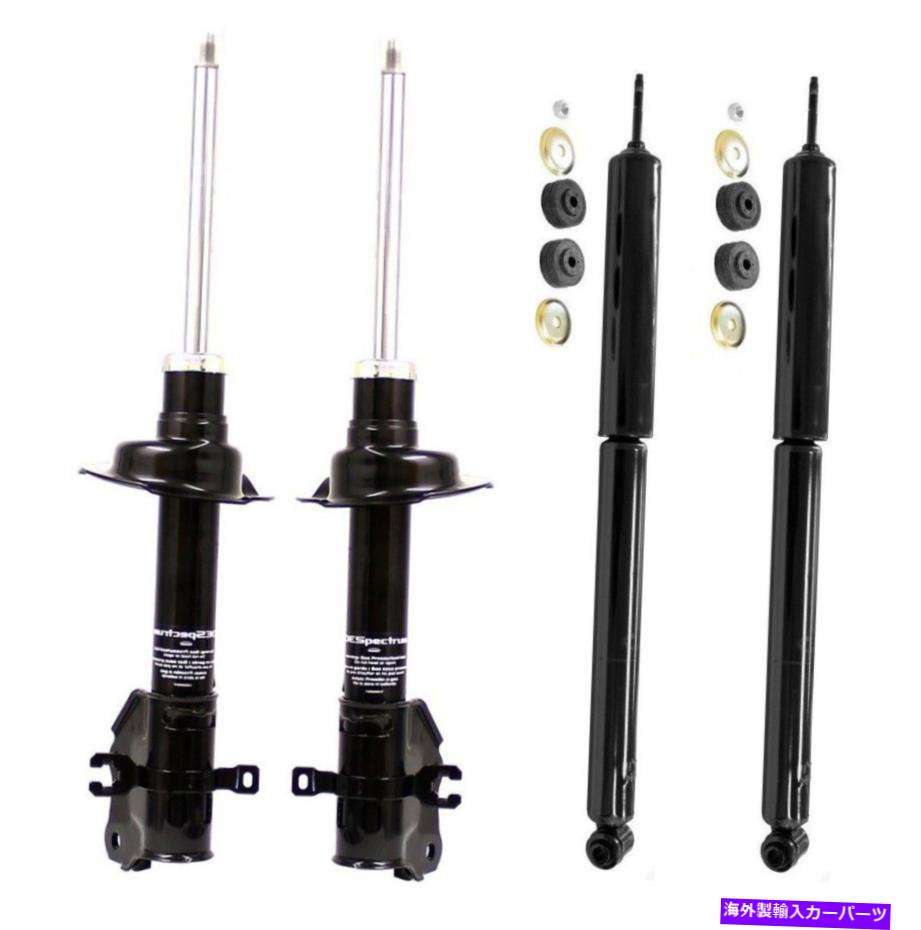 サスペンション トヨタタコマトヨタタコマ用のランチョストラットアセンブリ＆アブソーバー2の Monroe Front & Rear Suspension Struts & Shock Absorbers Kit For Mazda CX-9 07-10【並行輸入品】